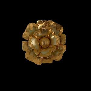 Vintage Multi Layer Flower Brooch